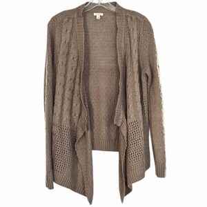 Sonoma Women’s Cardigan - Size Medium - New Without Tags - Color: Brown